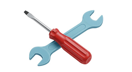 Isolated Screwdriver and Wrench