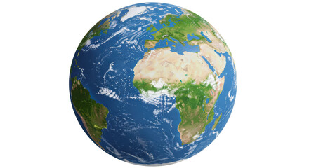 Isolated Planet Earth