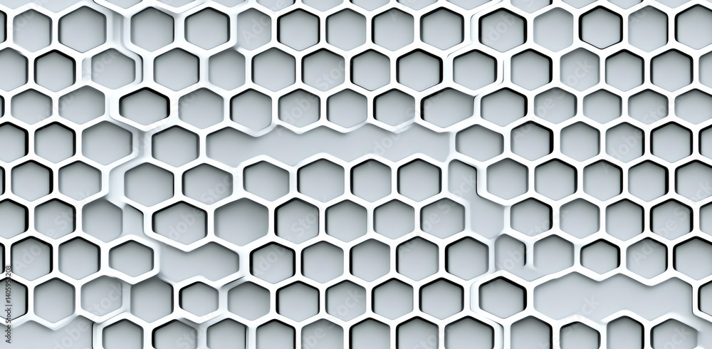 Aufkleber abstract grainy circle honeycomb grid loudspeaker mesh isolated background