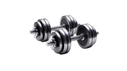 High quality dumbbells for strength training and fitness workouts