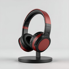 headphones on white background
