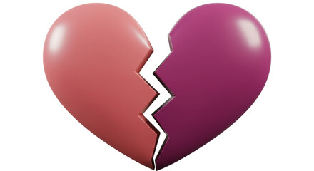Isolated Broken Heart