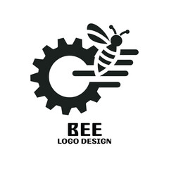 Bee Vector Logo Design