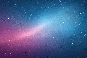 Obraz premium Cosmic Shimmer Texture Showcasing Vibrant Colors Transitioning From Blue to Pink With a Starry Background