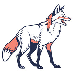 red fox cartoon
