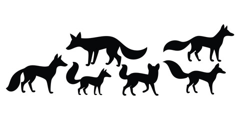 silhouette of horses