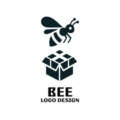 Bee Vector Logo Design