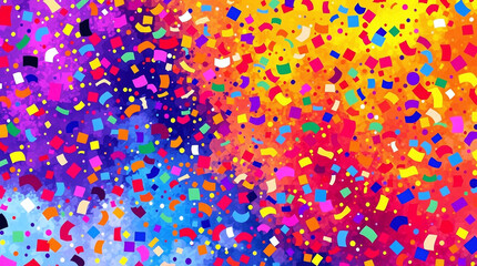 abstract background with colorful dots