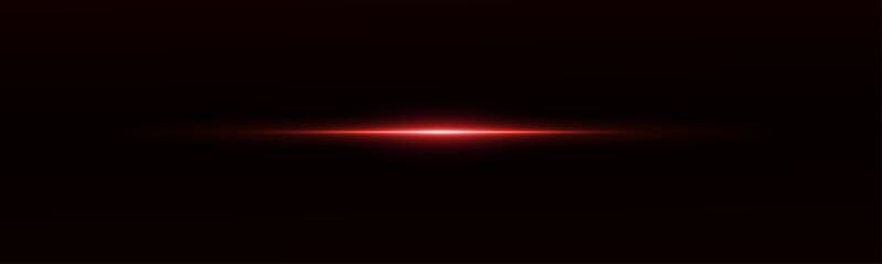 Horizontal neon flash of light, Glowing stripes. Laser beams. Light movement and speed lines in neon color. Lens flare, explosion, shine, line, sun flare.