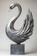 Serenity in Motion: An Artistic Ode to the Elegance of the Swan