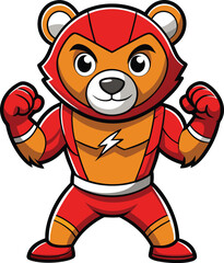 Bear costume character