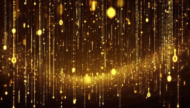 abstract digital binary code, computer matrix data falling numbers concept background, graphic resource
