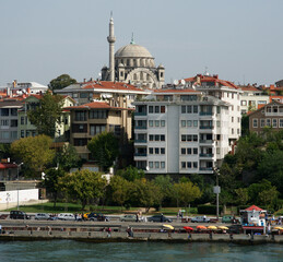 Naklejka premium Located in Istanbul, Turkey, the Ayazma Mosque was built in 1760.