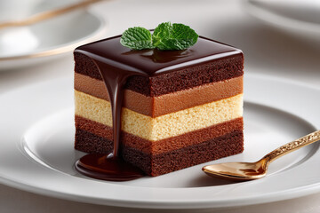 Decadent Chocolate Layer Cake 