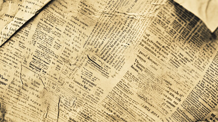 Ancient manuscript of 1700 century written in ink and goose pen in Italian. Antique letter with handwritten text. Stained texture background. Vintage style toned picture generated by Ai