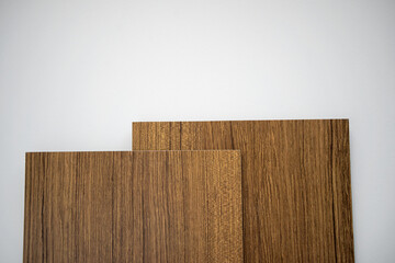Oak veneer, a natural material for interior decoration and furniture.Wooden panels.