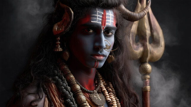 Shiva as kaal bhairav