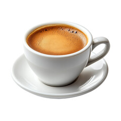 Fototapeta premium Espresso Cup isolated on transparent background.