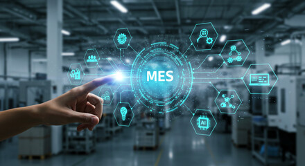 MES System Digital Factory Automation Smart Manufacturing Technology