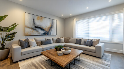 Contemporary Living Room Design: A Harmonious Blend of Minimalism and Warmth in Modern Decor