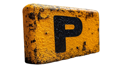 Efficiency accessibility parking icon a minimal P inside a geometric shape symbolizing easy navigation structured design and clarity in urban mobility offering open space for versatile use