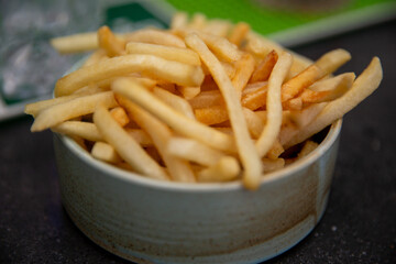 Bowl of fresh fries
