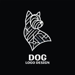 Dog Vector Logo Design