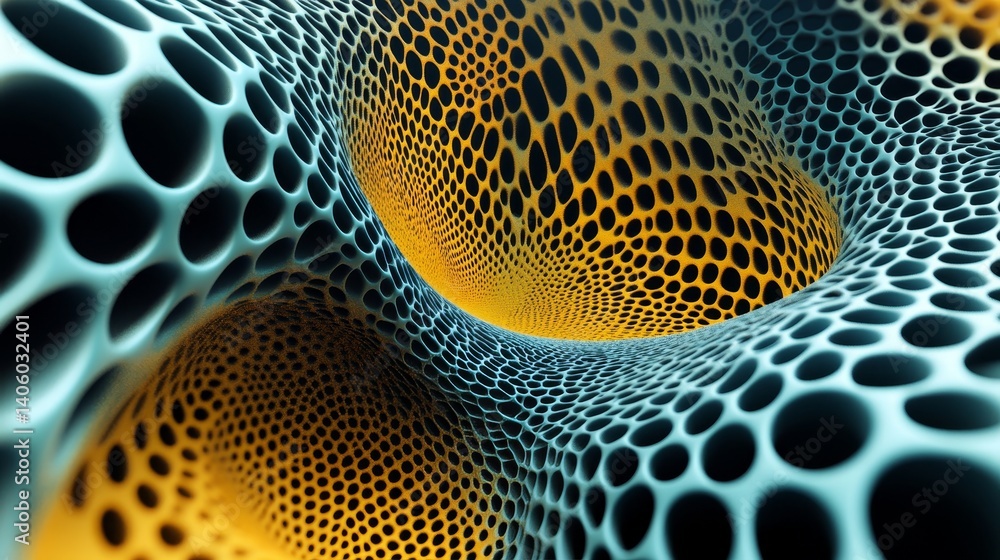 Poster abstract digital mesh background in techno minimalist style for modern graphic design projects