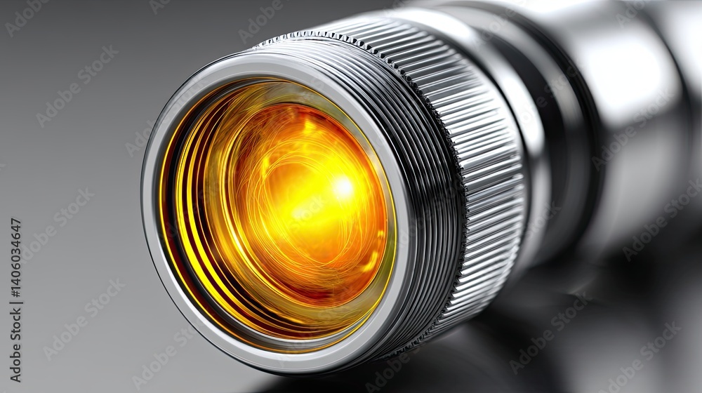 Poster Experience the brilliant zoom of a microscope magnifying objects up to one million times