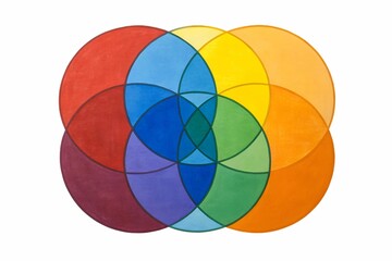 Obraz premium Primary and secondary colours 