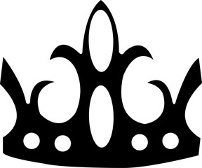 Crown icon set., king, gold