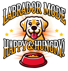Labrador Retreiver,  SVG File, PNG File, Print on Demand, T-shirt, Mugs, Hoodie, Stickers, Posters, Wall Frame, Dog Lover