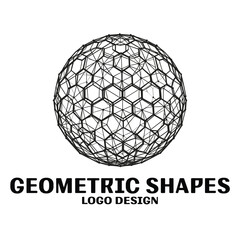 Geometric Shapes Vector Logo Design