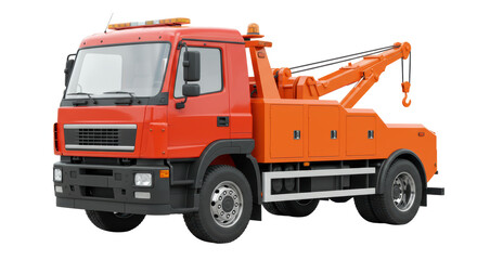 Isolated Tow Truck