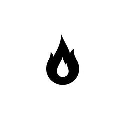 Elegant flame design engraved in black against a transparent background for dynamic visual impact