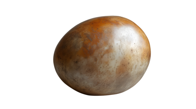 Textured Spherical Object with Earthy Tones and Natural Patterns Ideal for Design Projects Ar