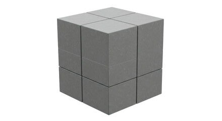 Isolated Cube Blocks