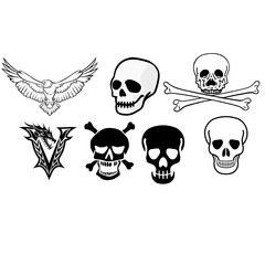pirate skull and crossbones