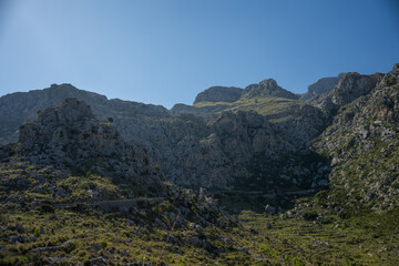 The Serra de Tramuntana is a mountain range, which forms the northern backbone of the Spanish island of Mallorca