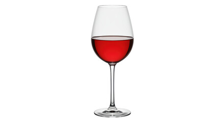 Isolated Red Wine Glass