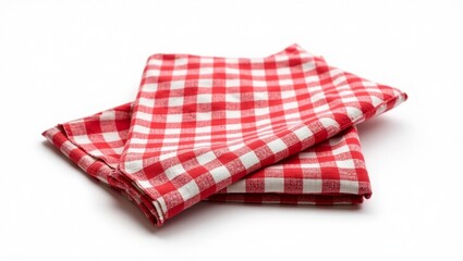 Stylish Red and White Plaid Tablecloth