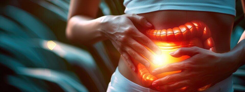 Abdominal pain in bowel - digestive discomfort, intestinal ache, gut irritation, stomach cramps, gastrointestinal distress, internal spasm, digestive trouble, bowel sensitivity, visceral strain.