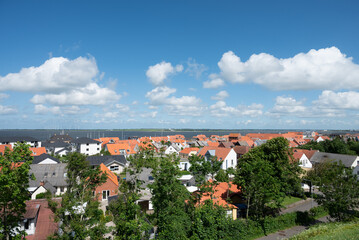 Town of Logstor in north Jutland in Denmark