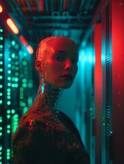 android, humanoid, robot
