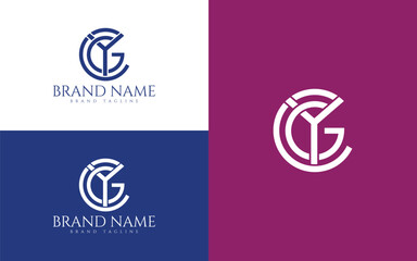 CYG Logo Design, Letter C, Y and G Logo