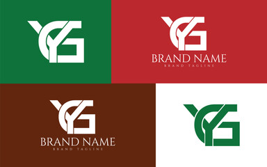 Initial YG modern monogram and elegant logo design, Professional Letter YG Vector Icon