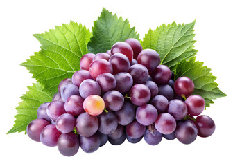 Fototapeta premium bunch of grapes isolated on white