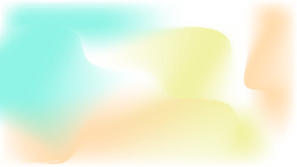 Colored blurred background gradient white with colorfull background 