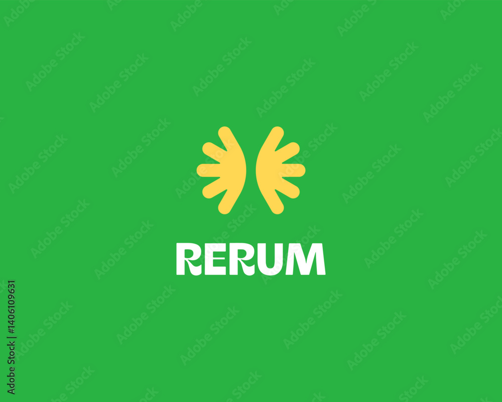 Poster brain minimalistic logotype. universal brainstorm intellect icon. idea vector logo concept.