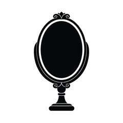 mirror isolated on white background